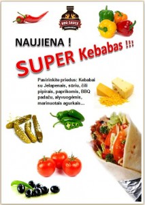 kebabas su priedais